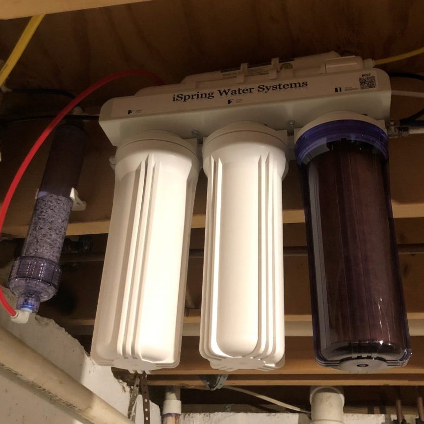 Reverse osmosis drinking water filter system, Doylestown PA 18902