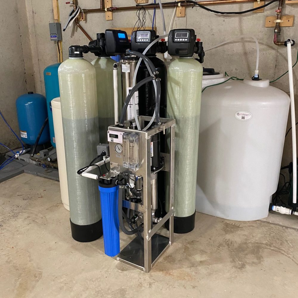 Whole House Reverse Osmosis installed in Warminster, May 2021