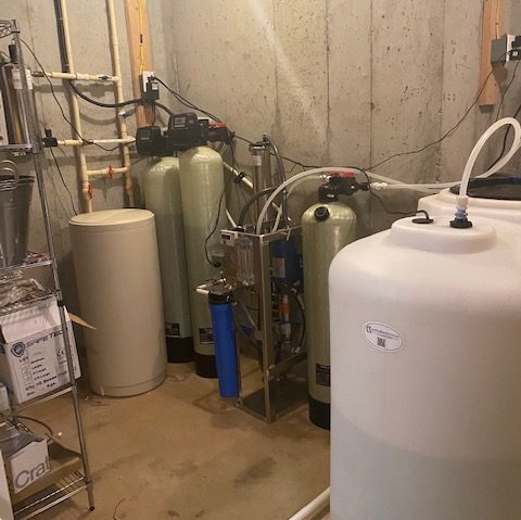 Newtown 18940 installed whole house reverse osmosis